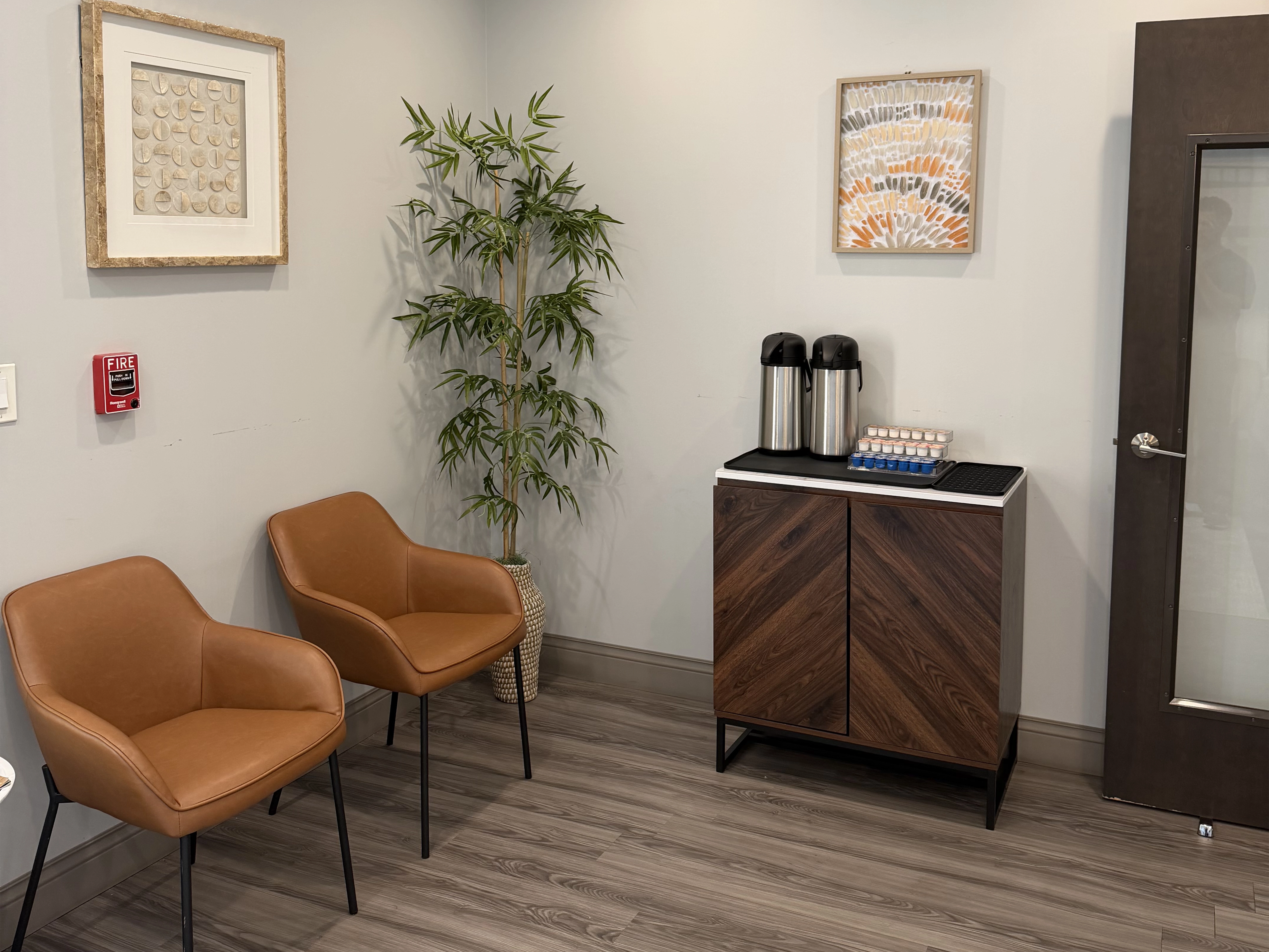 Triple Crown Cardiology Clinic reception area in Allen, TX